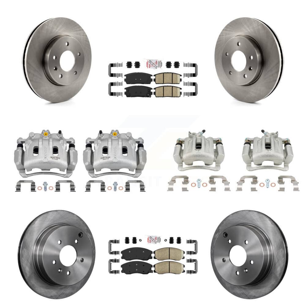 Transit Auto - KC8-102760N - Front and Rear Disc Brake Kits