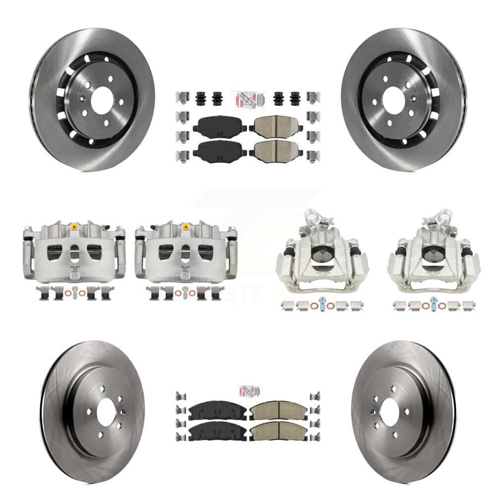 Transit Auto - KC8-102812N - Front and Rear Disc Brake Kits