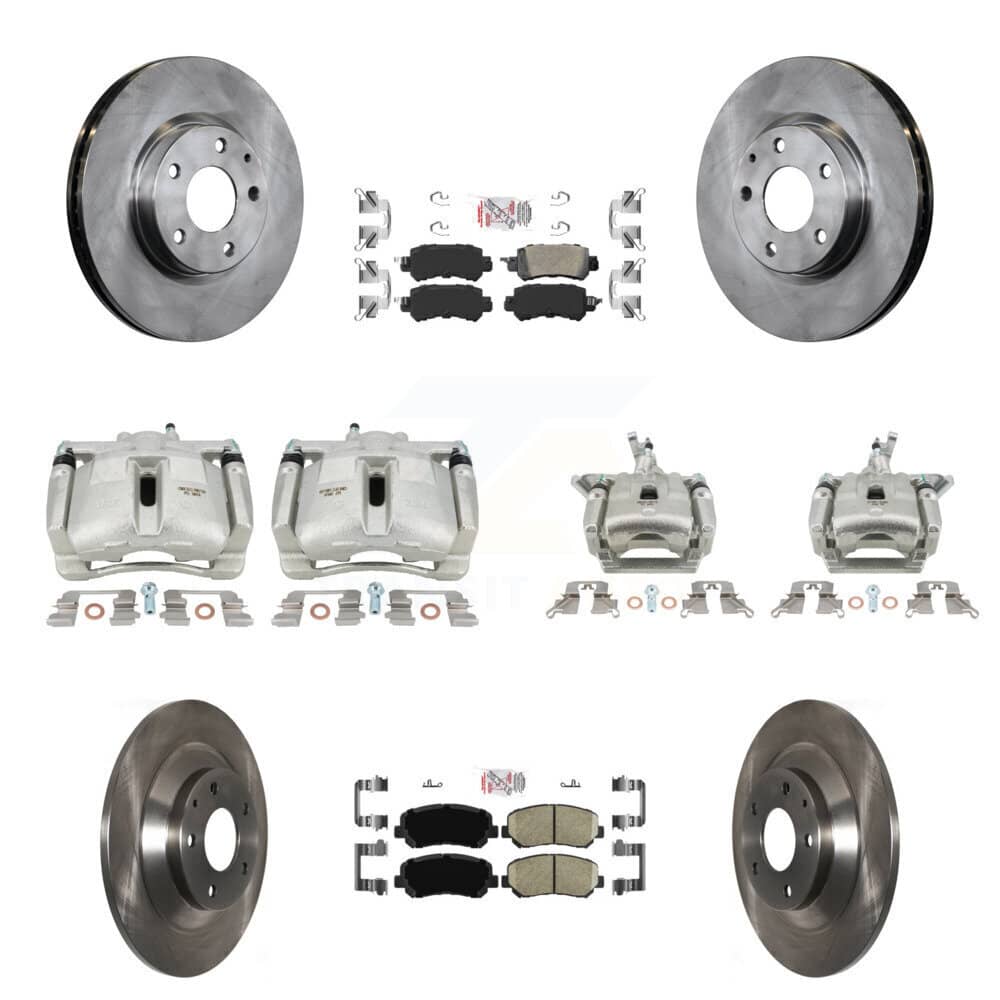Transit Auto - KC8-102992N - Front and Rear Disc Brake Kits