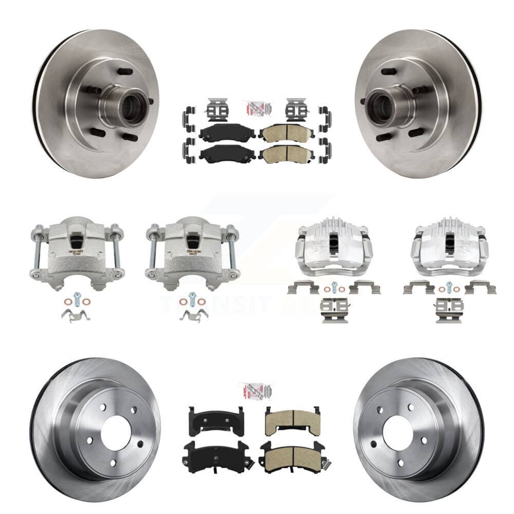 Transit Auto - KC8-103180N - Front and Rear Disc Brake Kits