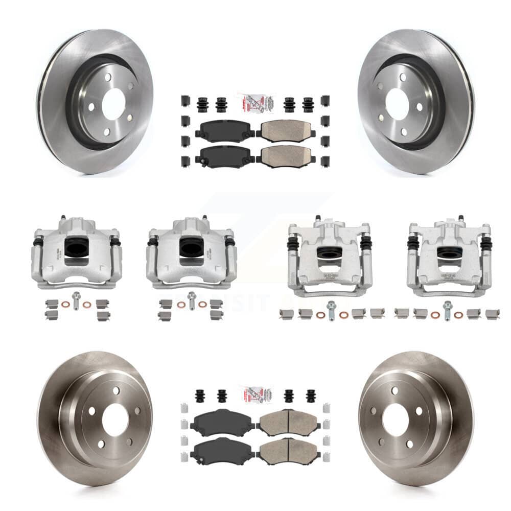 Transit Auto - KC8-103219N - Front and Rear Disc Brake Kits