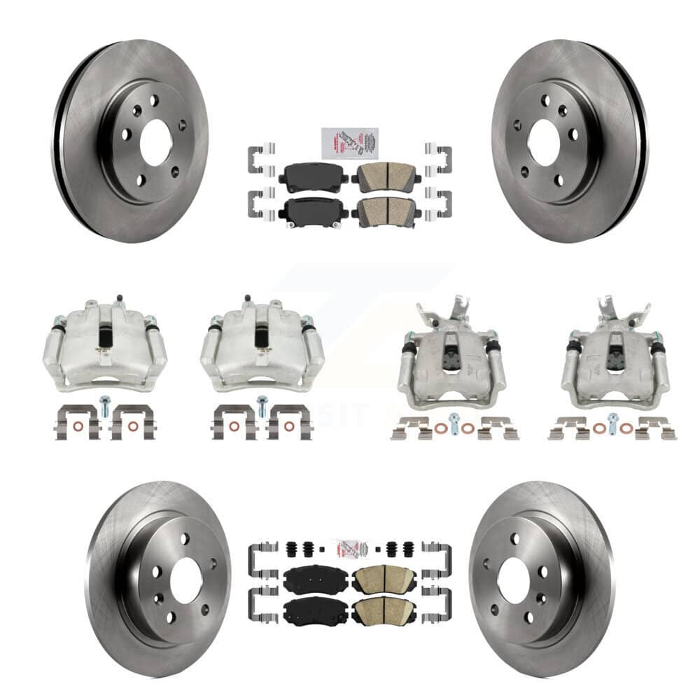 Transit Auto - KC8-103267N - Front and Rear Disc Brake Kits