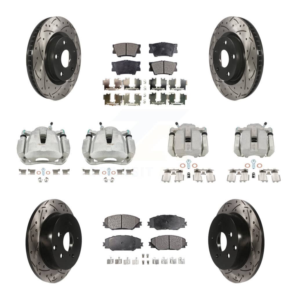 Transit Auto - KCD-100224P - Front and Rear Disc Brake Kits