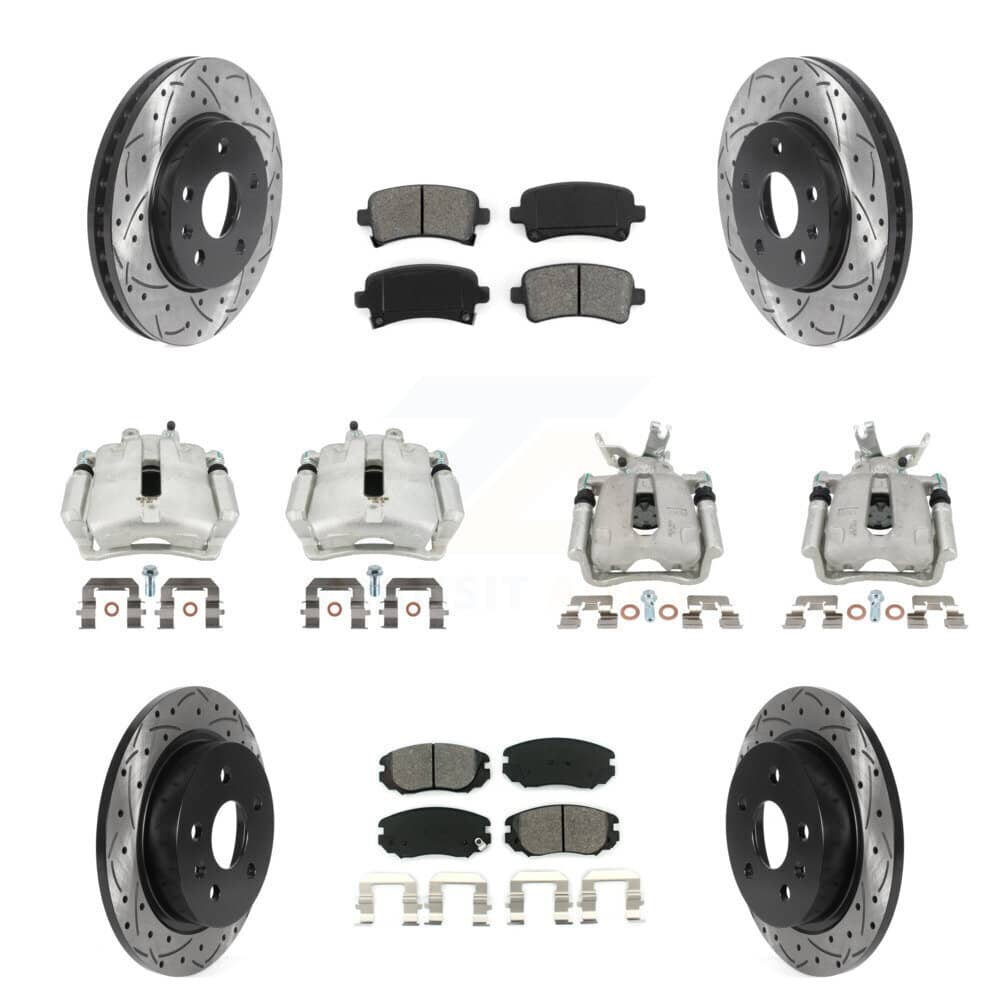 Transit Auto - KCD-100231S - Front and Rear Disc Brake Kits
