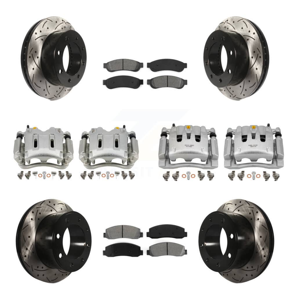 Transit Auto - KCD-100236S - Front and Rear Disc Brake Kits