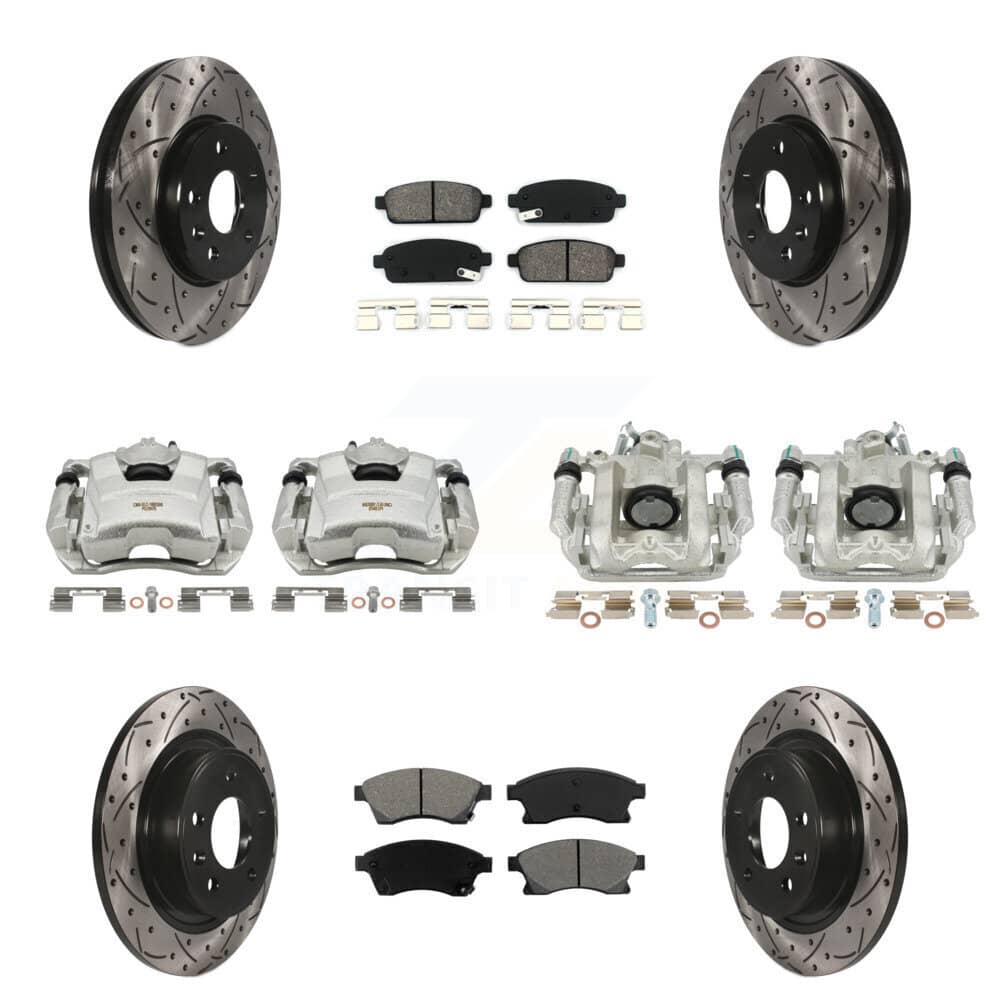 Transit Auto - KCD-100256S - Front and Rear Disc Brake Kits