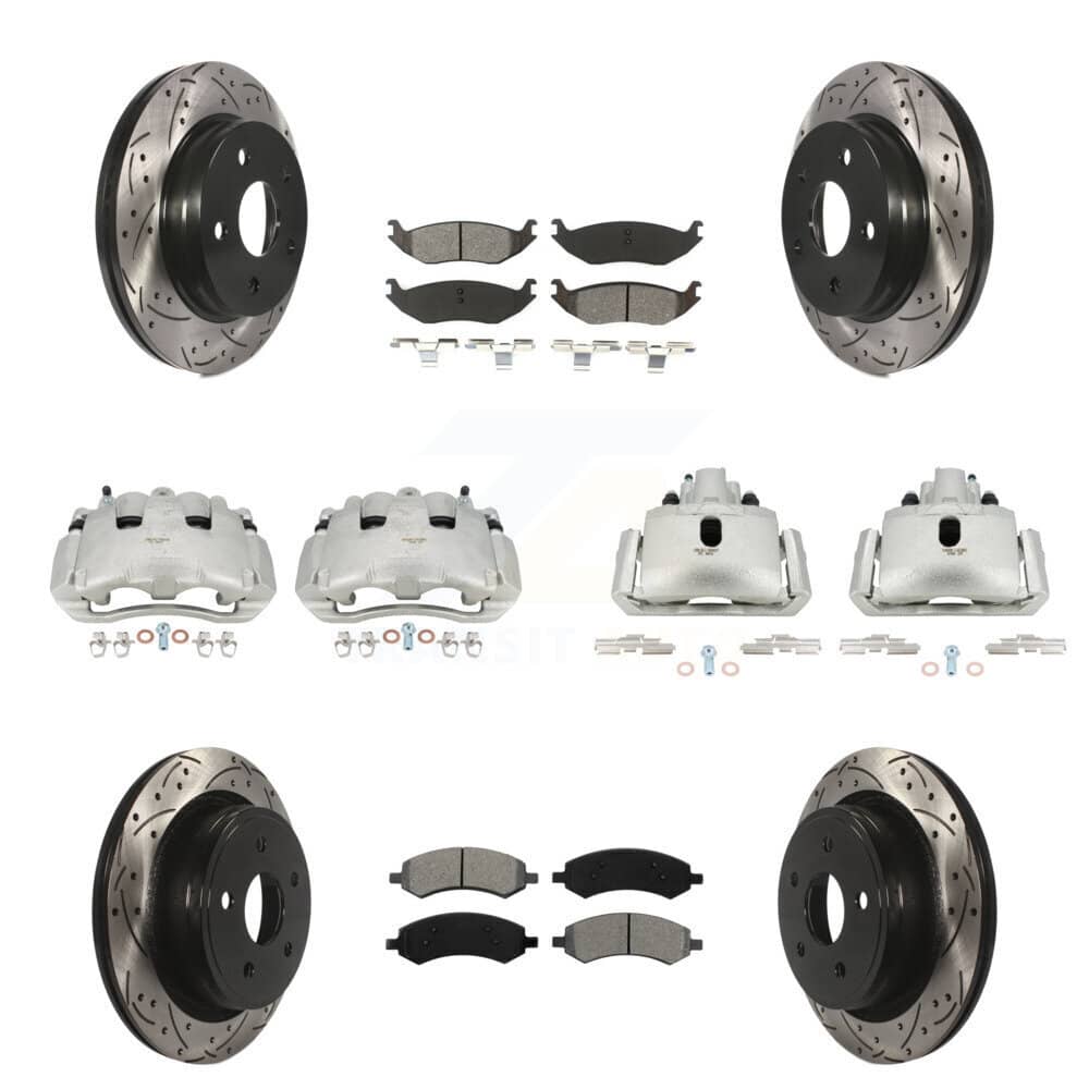 Transit Auto - KCD-100316S - Front and Rear Disc Brake Kits
