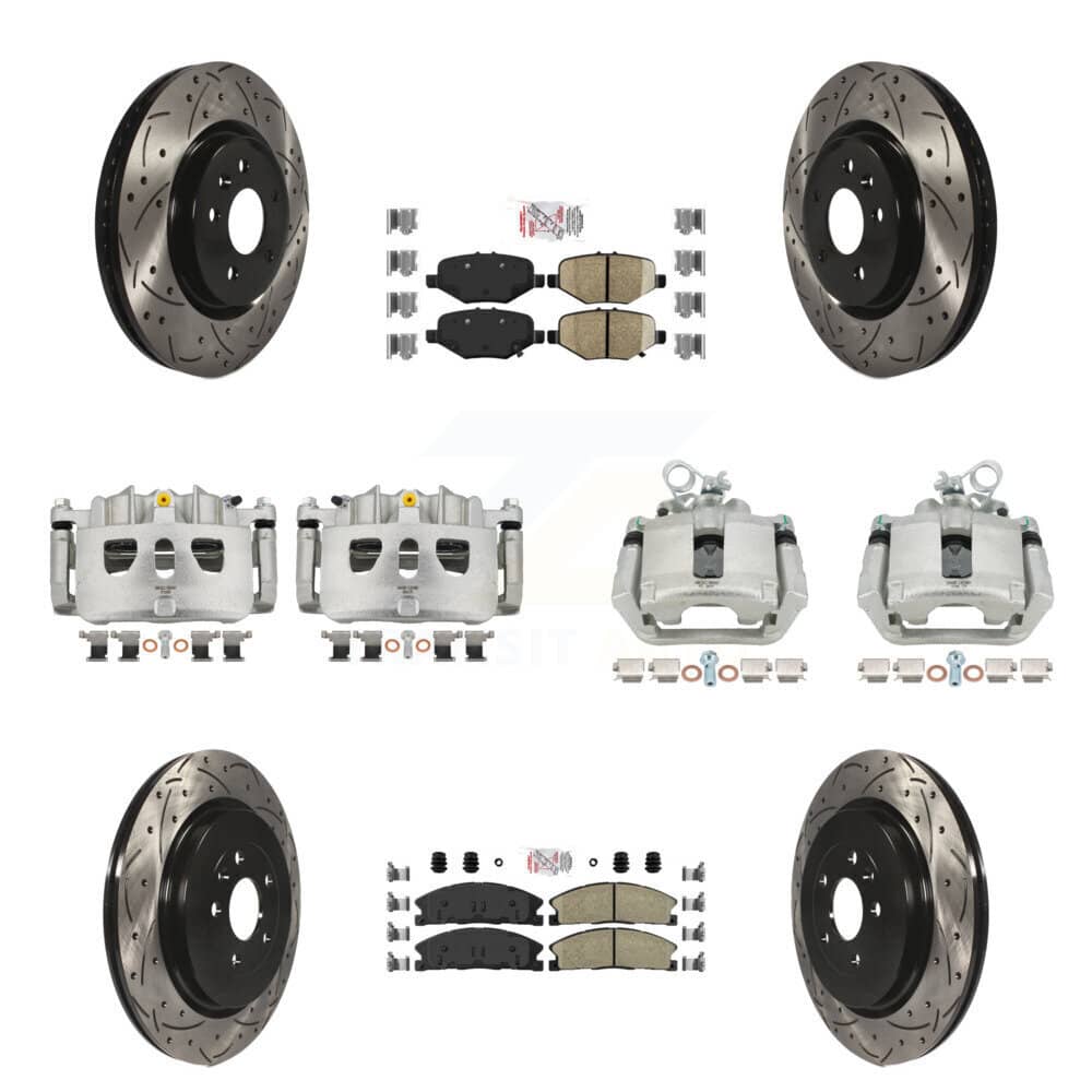 Transit Auto - KCD-100477N - Front and Rear Disc Brake Kits