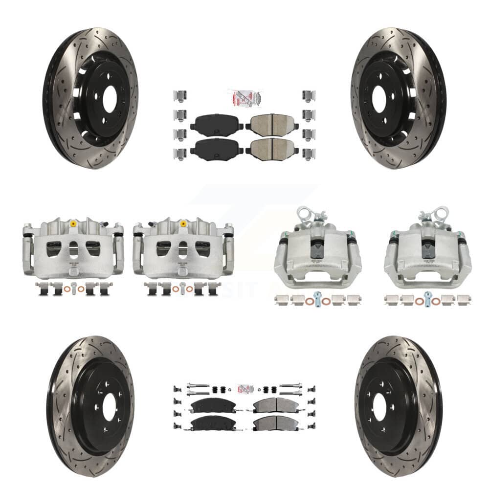 Transit Auto - KCD-100499N - Front and Rear Disc Brake Kits
