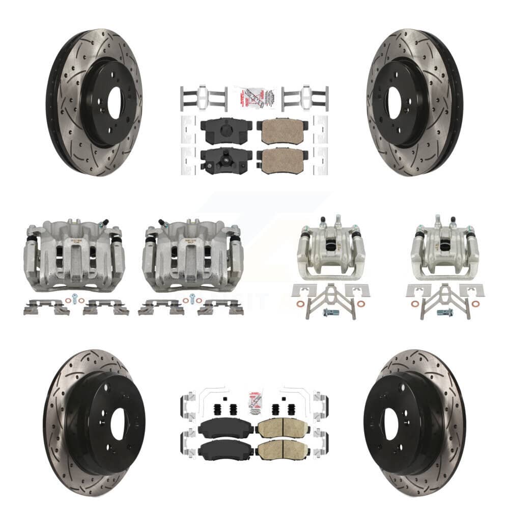Transit Auto - KCD-100549N - Front and Rear Disc Brake Kits