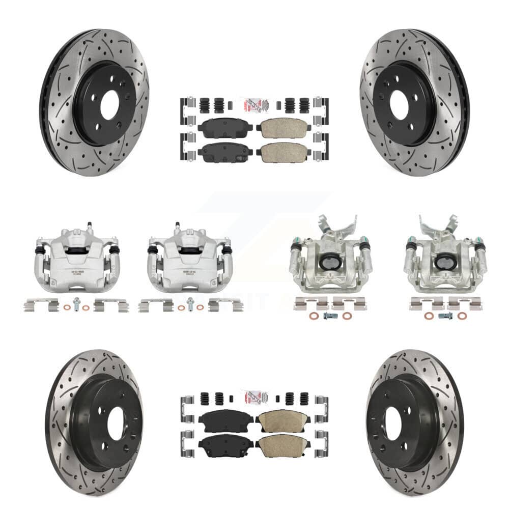 Transit Auto - KCD-100616N - Front and Rear Disc Brake Kits