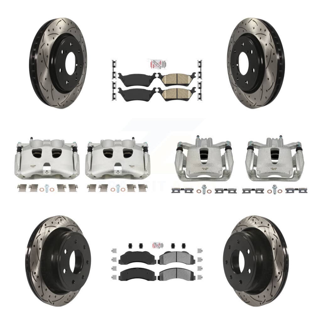 Transit Auto - KCD-100683N - Front and Rear Disc Brake Kits