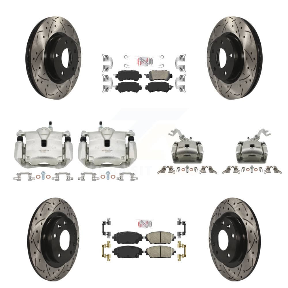 Transit Auto - KCD-100755N - Front and Rear Disc Brake Kits