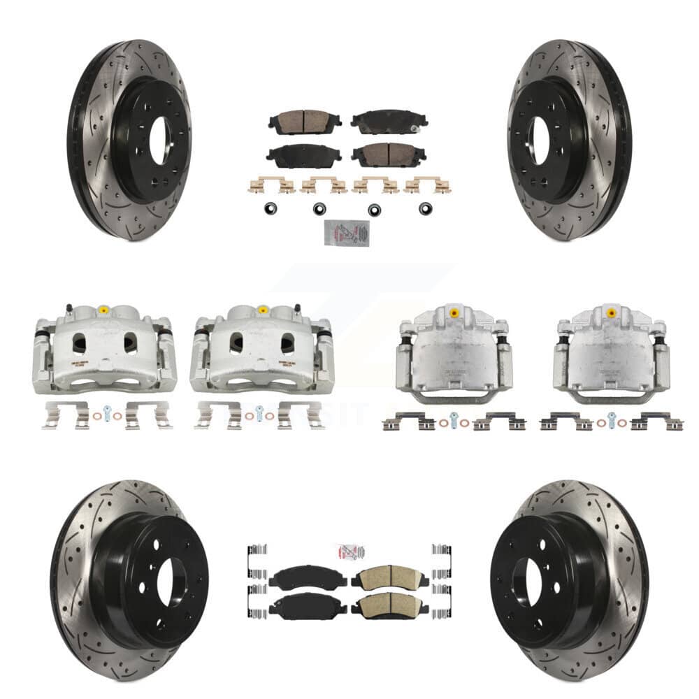 Transit Auto - KCD-100812N - Front and Rear Disc Brake Kits