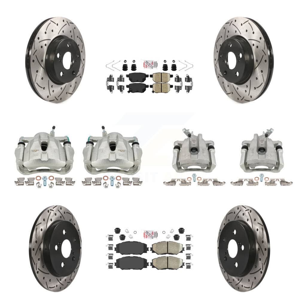 Transit Auto - KCD-100899N - Front and Rear Disc Brake Kits