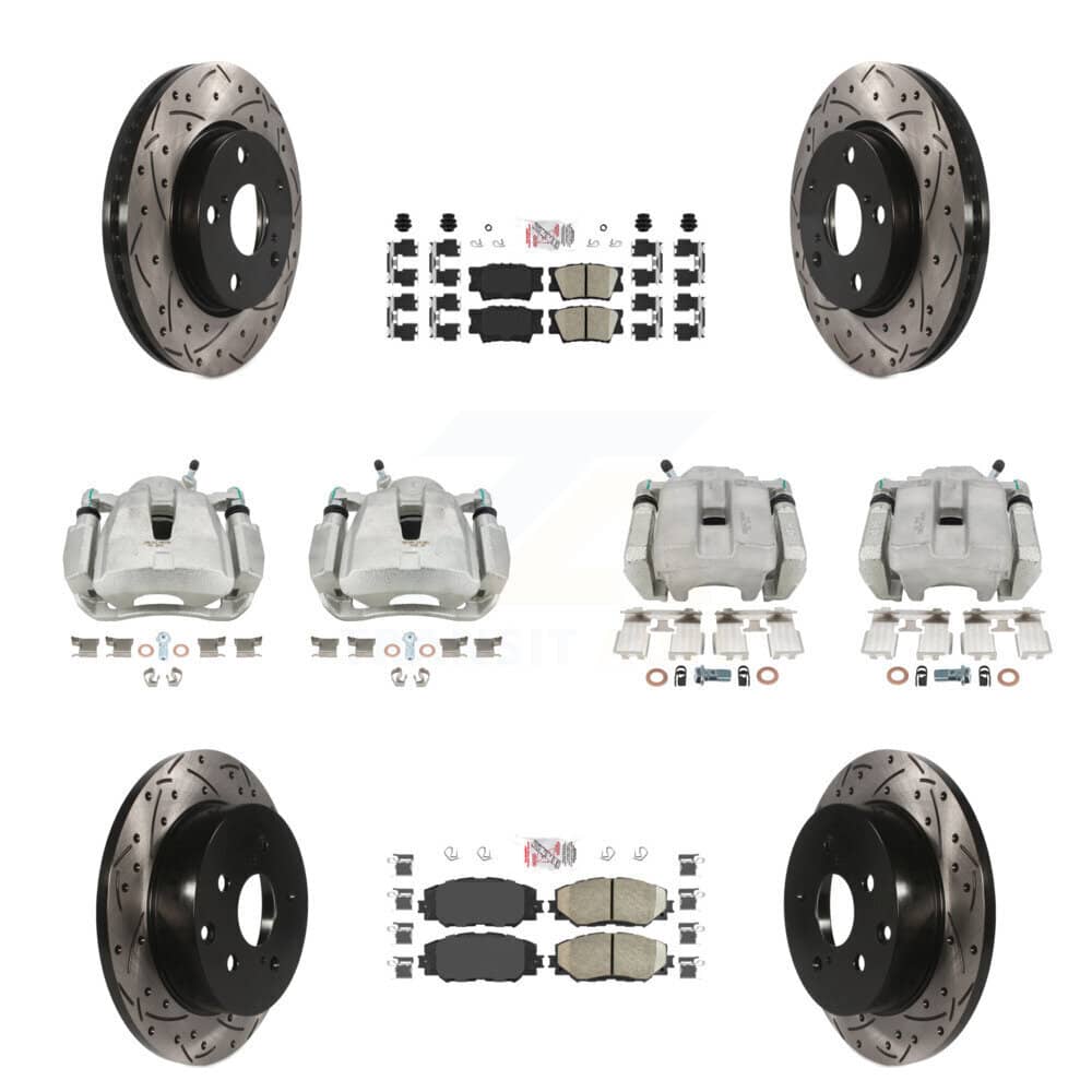 Transit Auto - KCD-100940N - Front and Rear Disc Brake Kits
