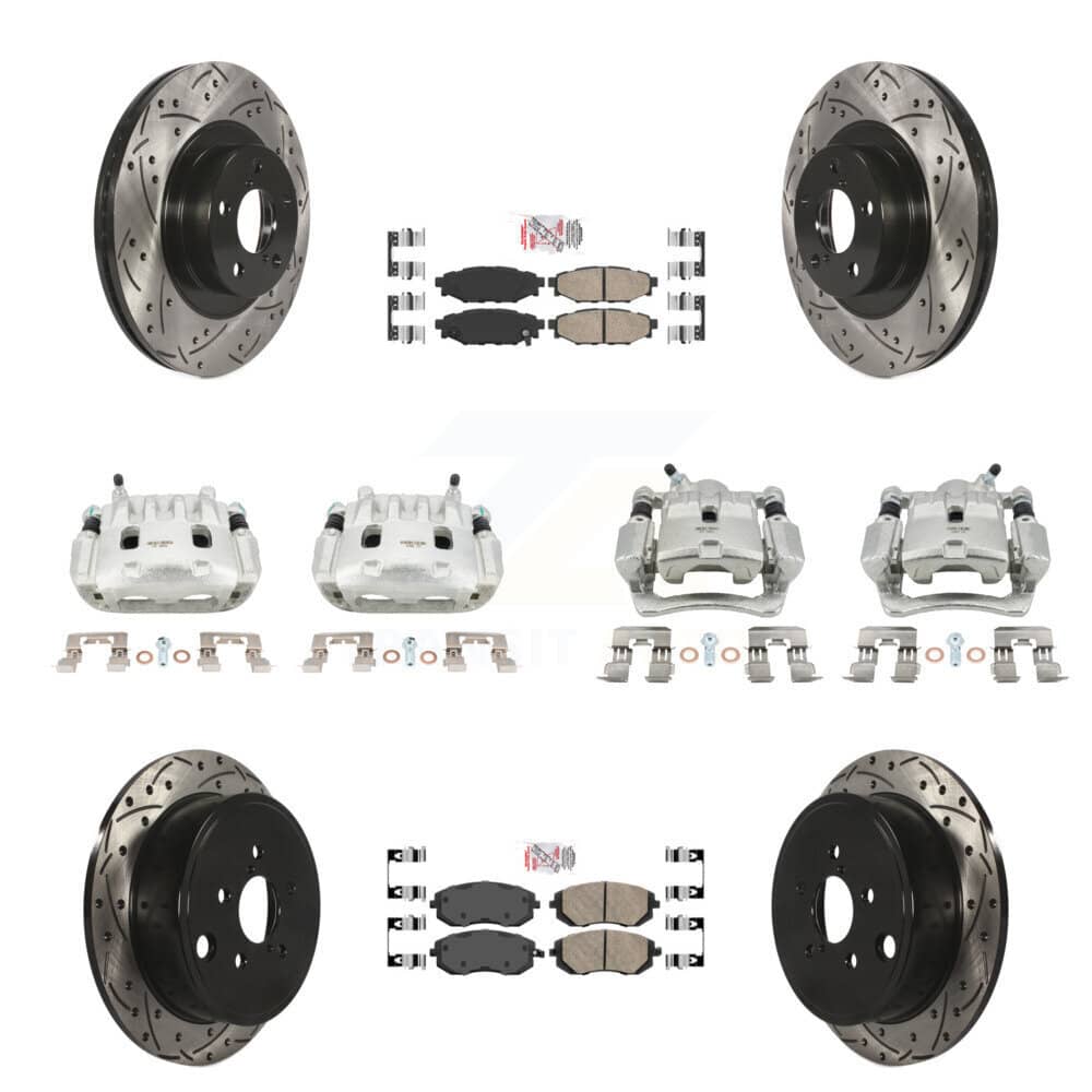 Transit Auto - KCD-100993N - Front and Rear Disc Brake Kits