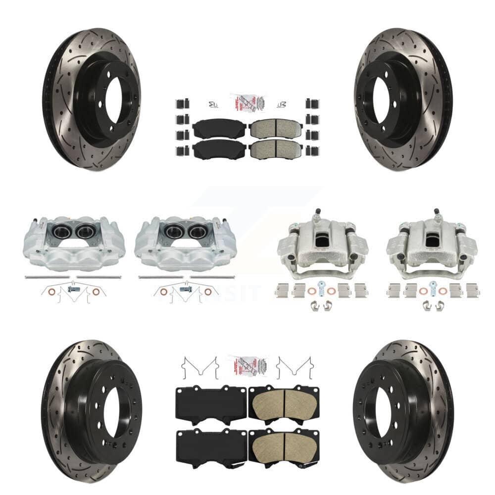 Transit Auto - KCD-101117N - Front and Rear Disc Brake Kits