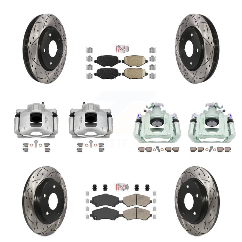 Transit Auto - KCD-101226N - Front and Rear Disc Brake Kits