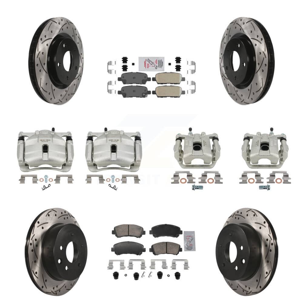 Transit Auto - KCD-101782N - Front and Rear Disc Brake Kits
