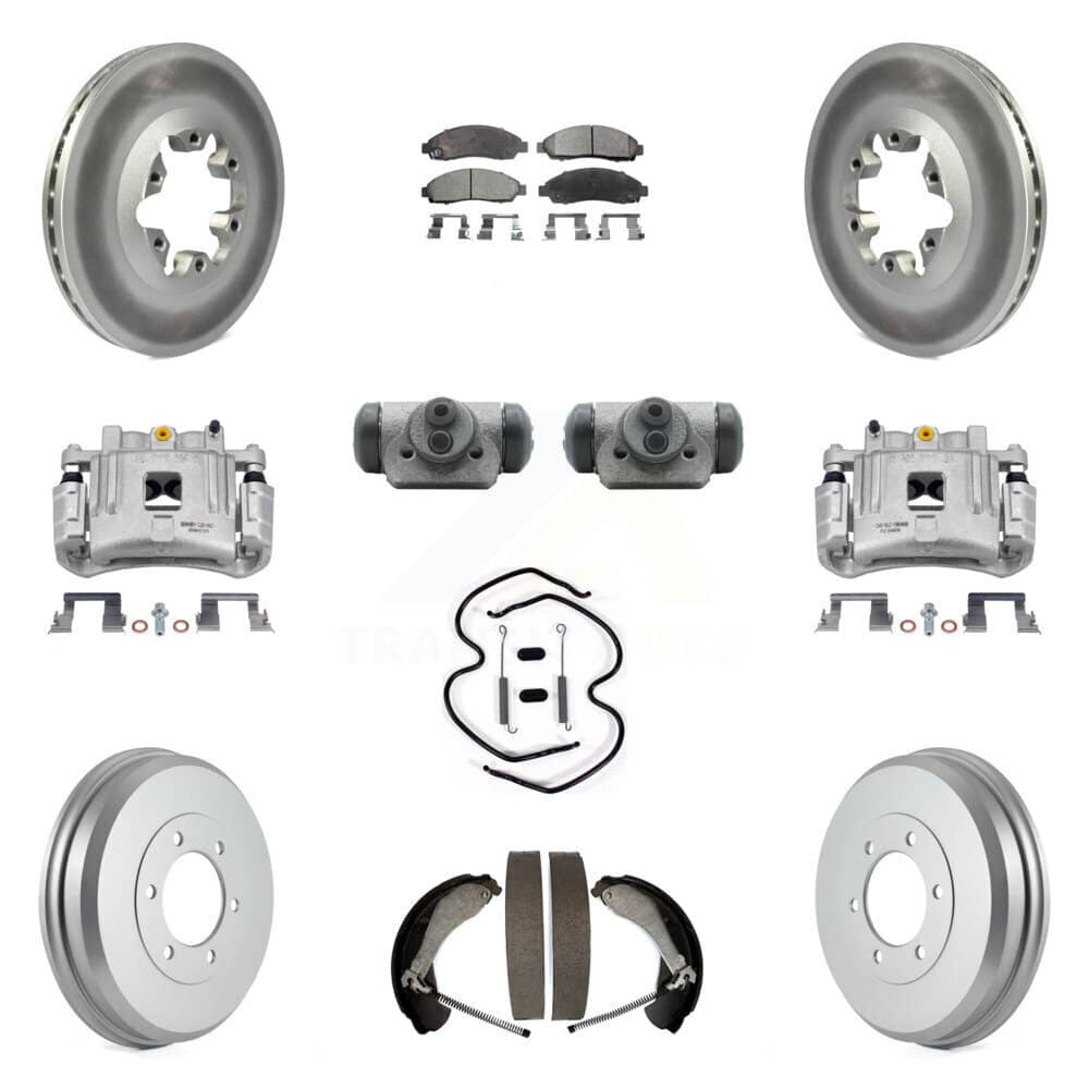 Transit Auto - KCG-100351T - Front and Rear Disc Brake Kits