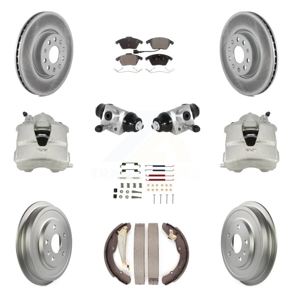 Transit Auto - KCG-100361T - Front and Rear Disc Brake Kits