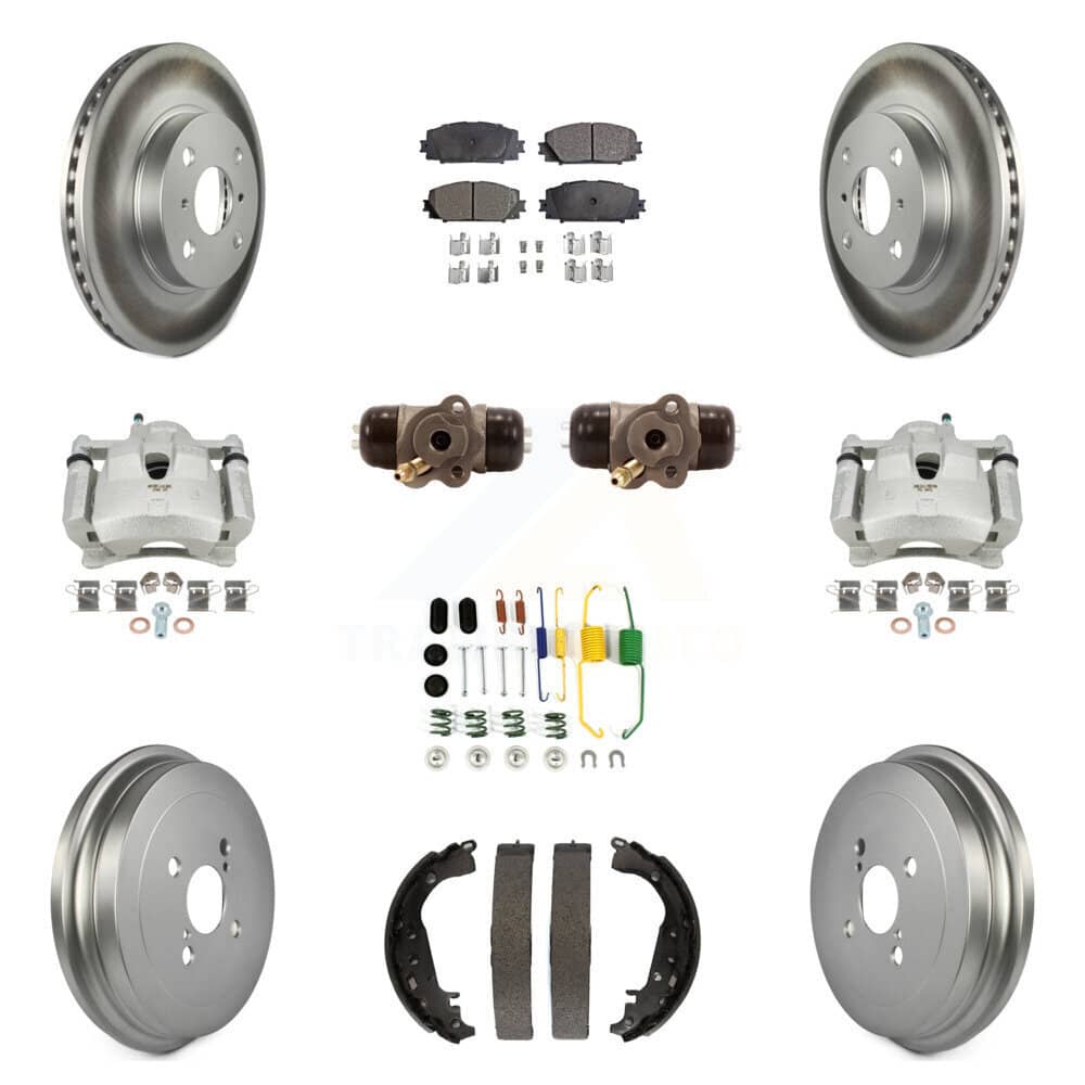 Transit Auto - KCG-100385T - Front and Rear Disc Brake Kits