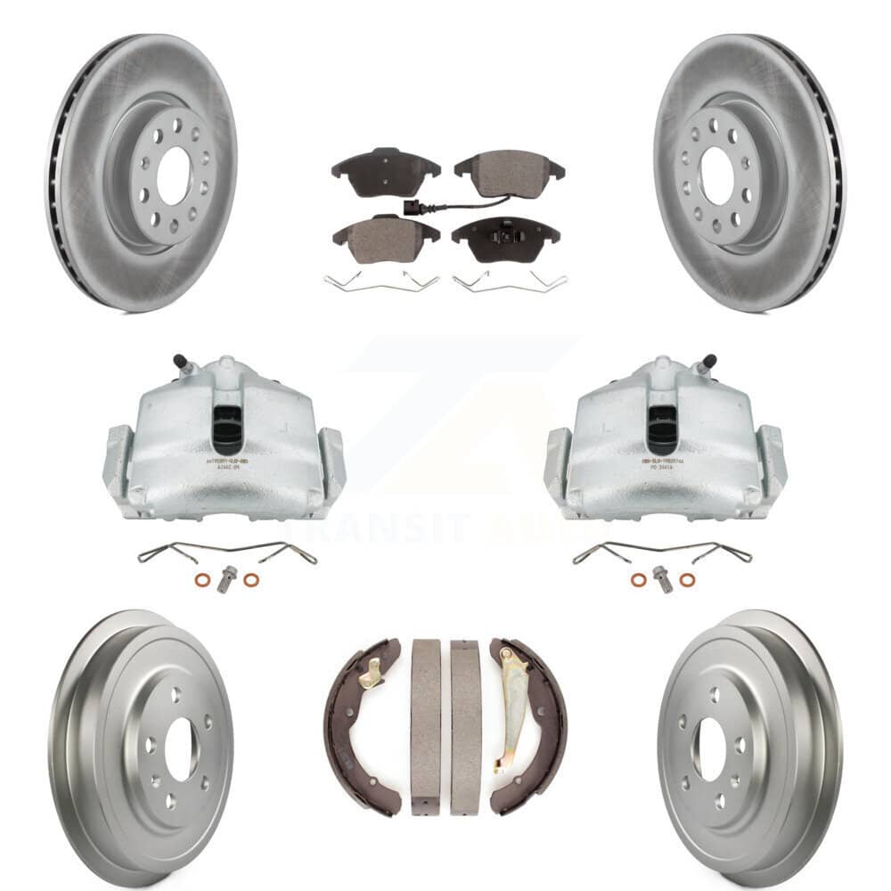 Transit Auto - KCG-100391T - Front and Rear Disc Brake Kits
