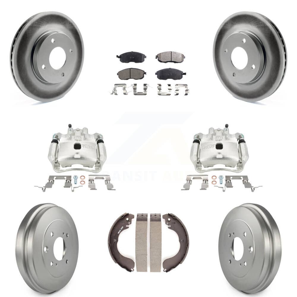 Transit Auto - KCG-100412P - Front and Rear Disc Brake Kits