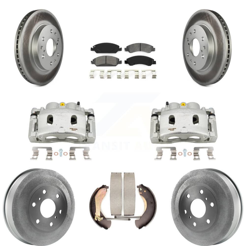 Transit Auto - KCG-100412S - Front and Rear Disc Brake Kits