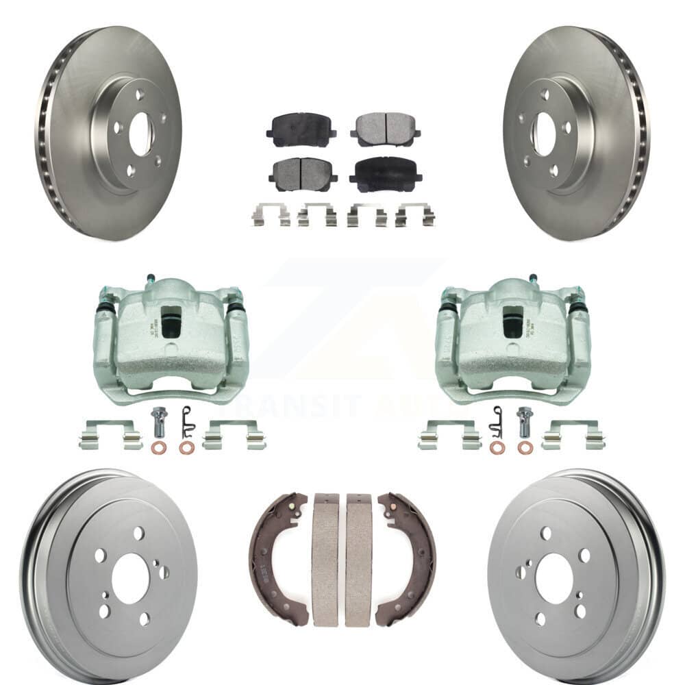 Transit Auto - KCG-100434T - Front and Rear Disc Brake Kits