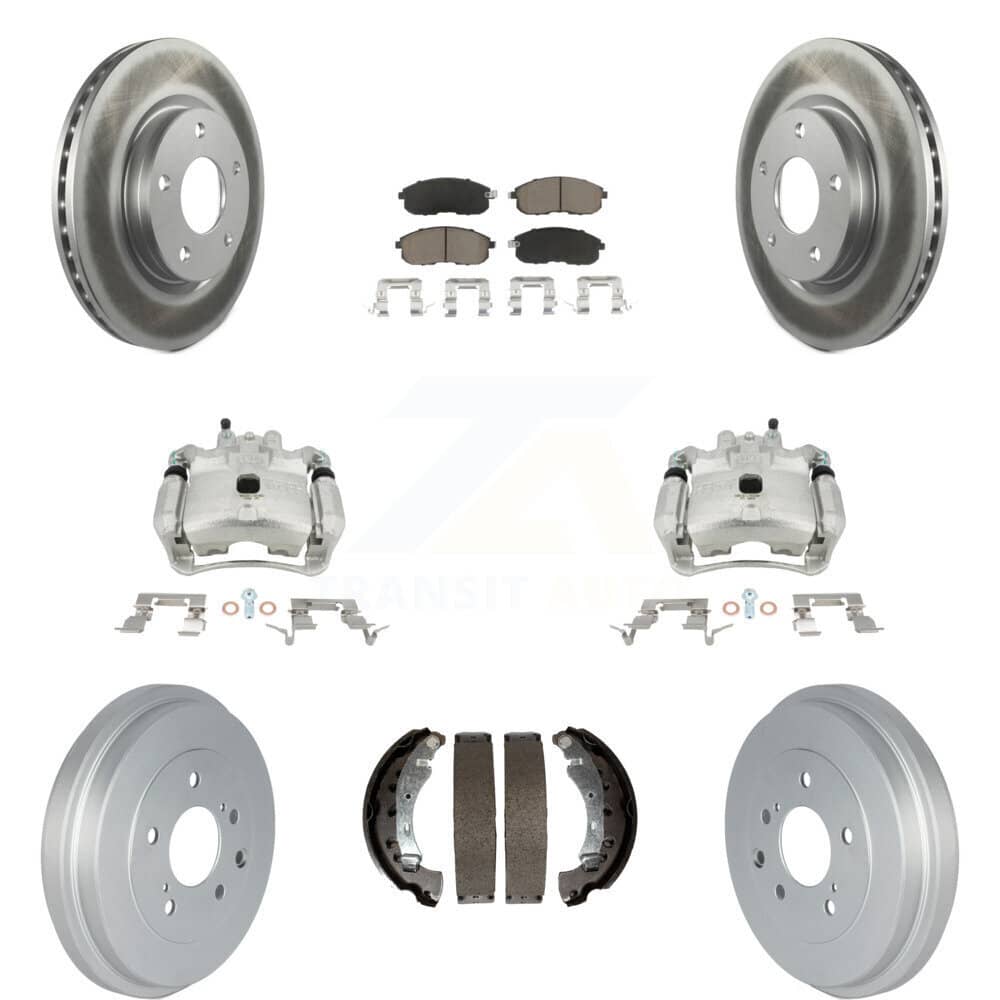 Transit Auto - KCG-100435C - Front and Rear Disc Brake Kits