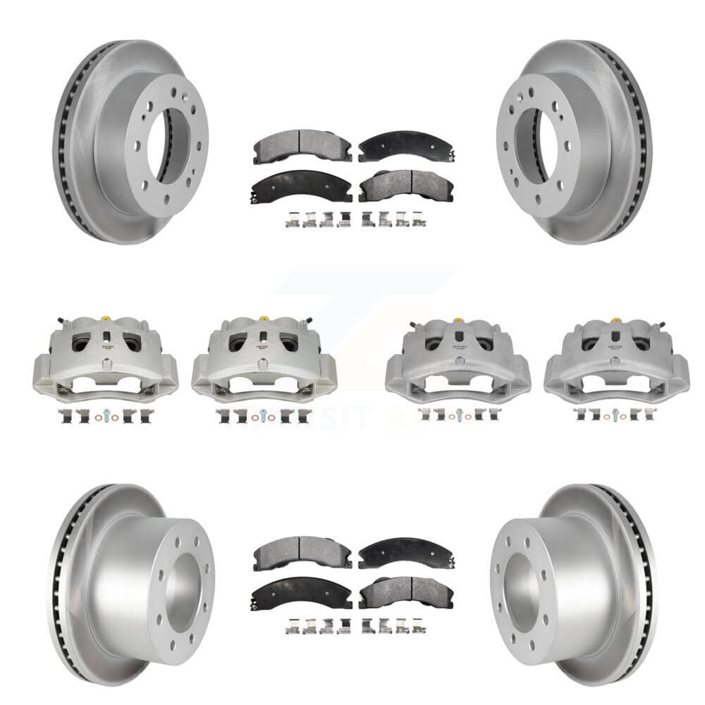 Transit Auto - KCG-100802T - Front and Rear Disc Brake Kits