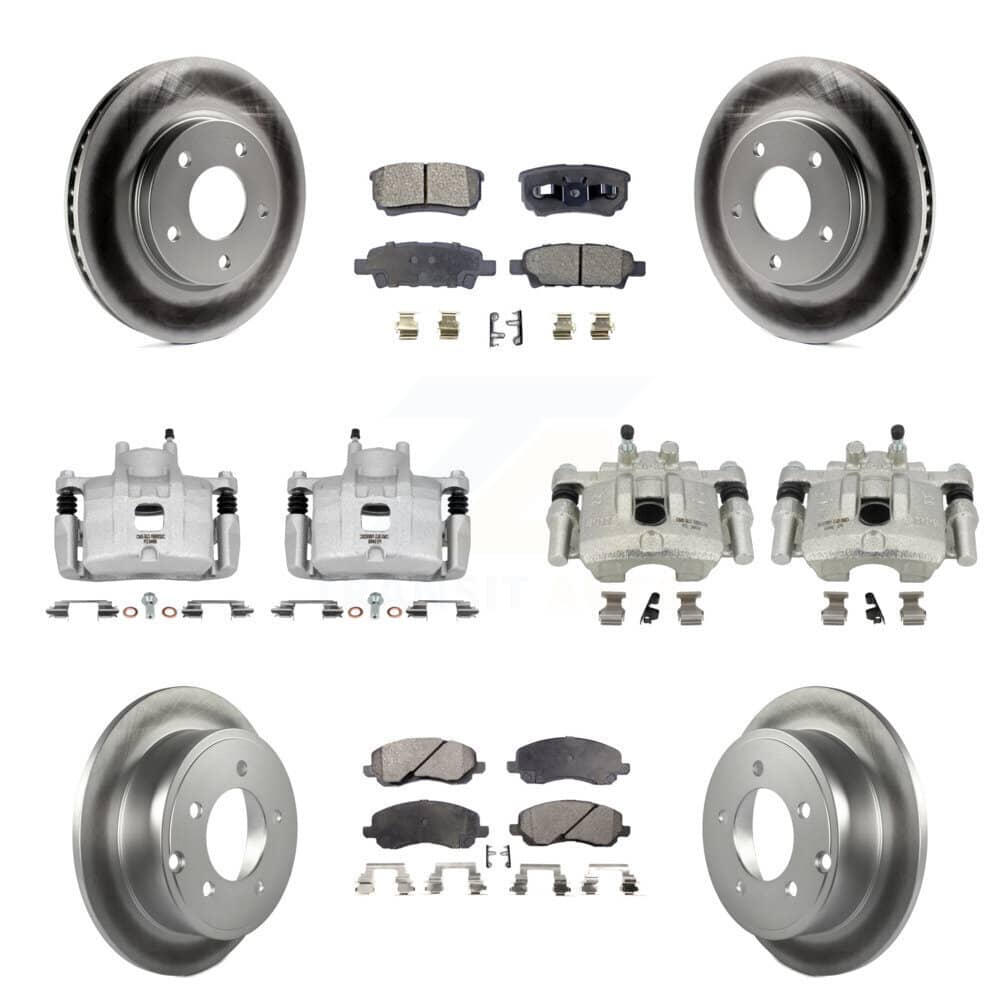 Transit Auto - KCG-100803P - Front and Rear Disc Brake Kits