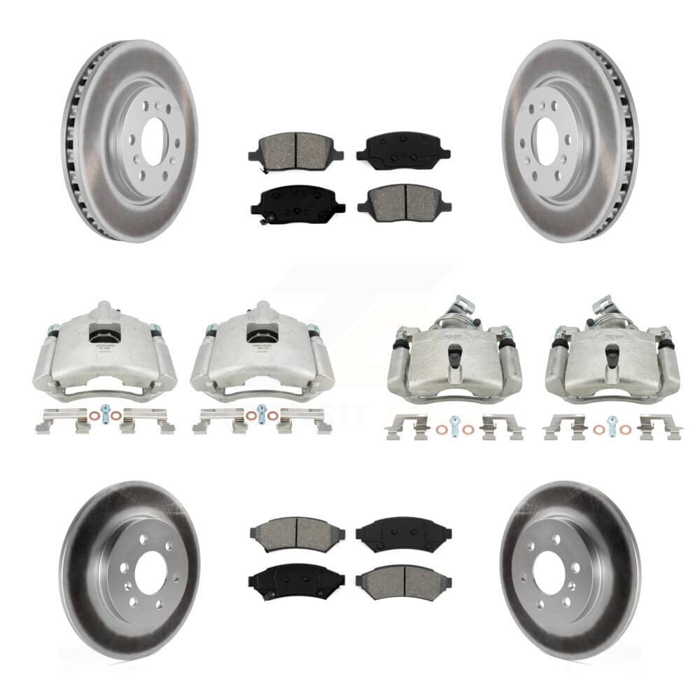 Transit Auto - KCG-100803S - Front and Rear Disc Brake Kits