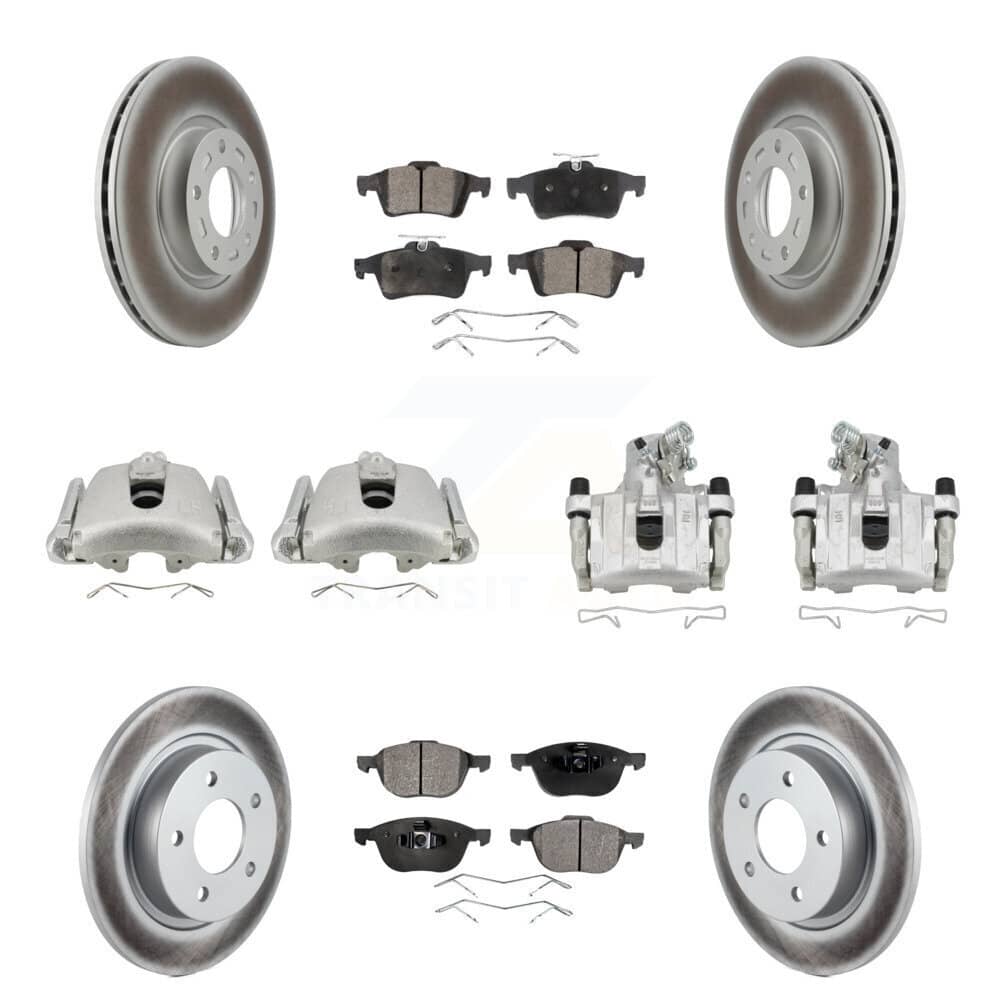 Transit Auto - KCG-100825T - Front and Rear Disc Brake Kits