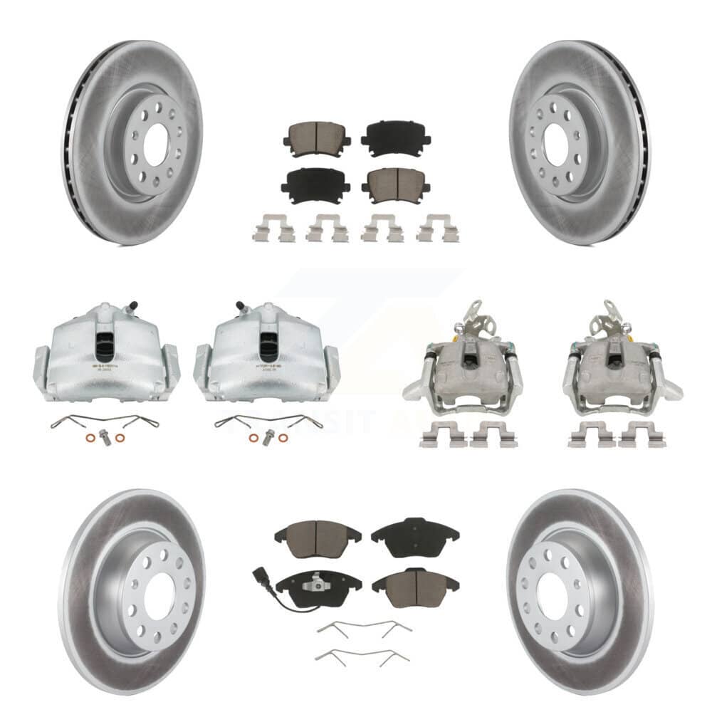 Transit Auto - KCG-100861C - Front and Rear Disc Brake Kits