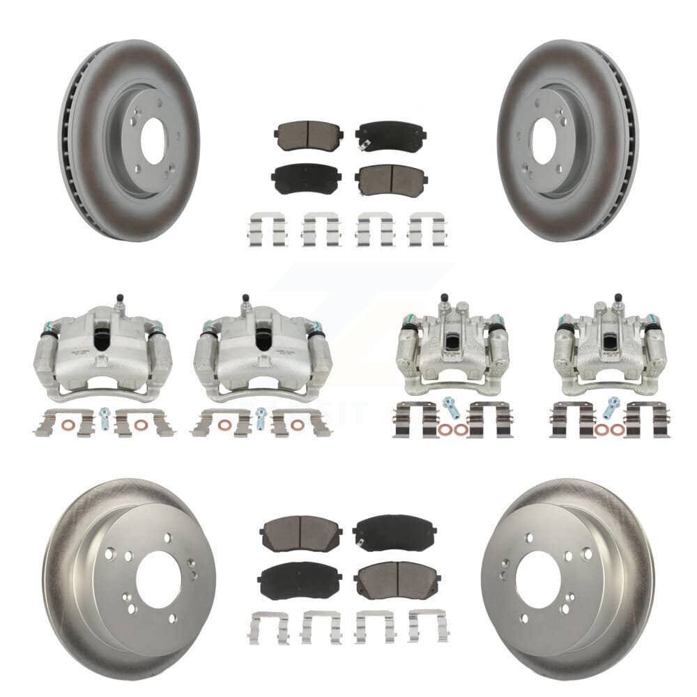 Transit Auto - KCG-100862C - Front and Rear Disc Brake Kits