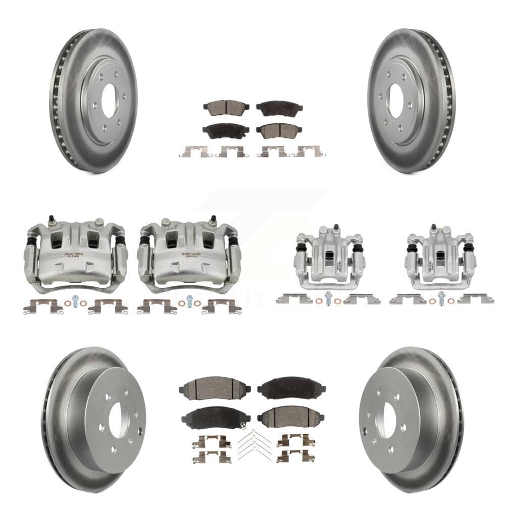 Transit Auto - KCG-100865T - Front and Rear Disc Brake Kits