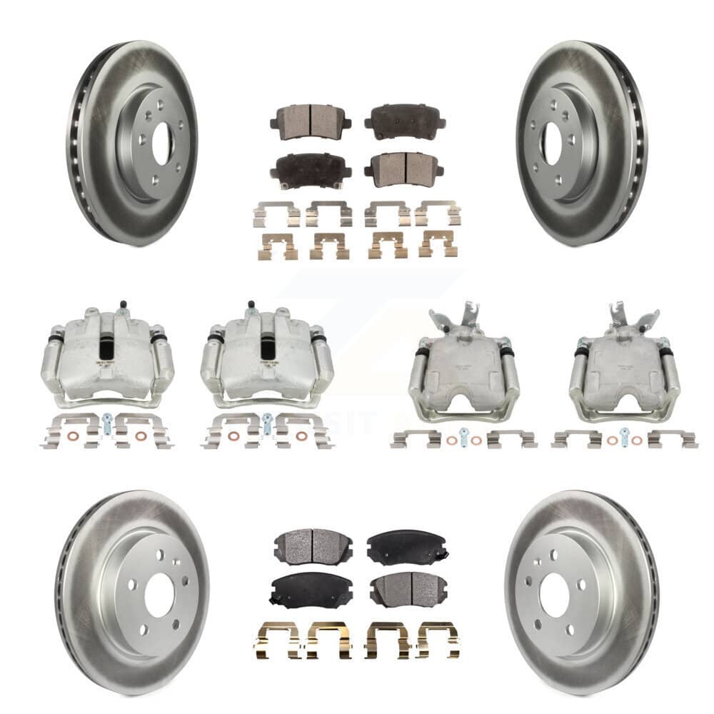 Transit Auto - KCG-100871P - Front and Rear Disc Brake Kits
