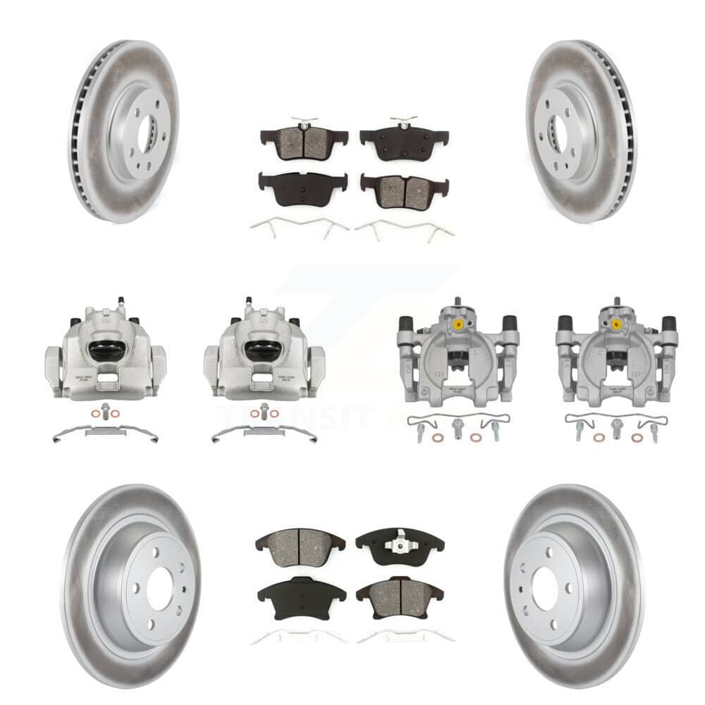Transit Auto - KCG-100871S - Front and Rear Disc Brake Kits