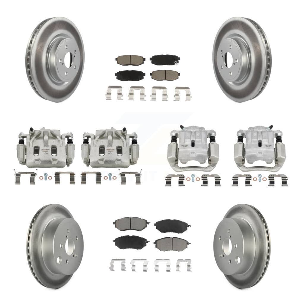 Transit Auto - KCG-100877C - Front and Rear Disc Brake Kits