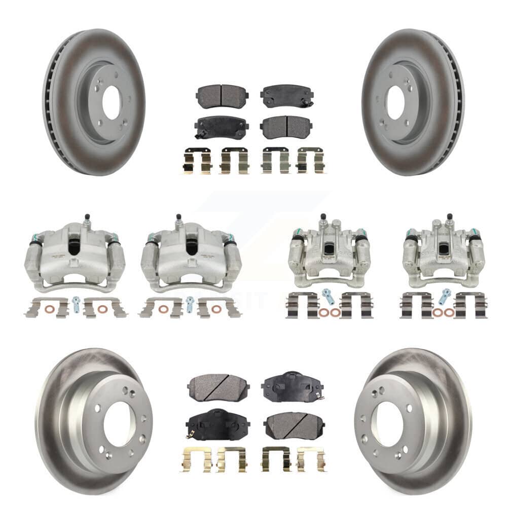 Transit Auto - KCG-100878T - Front and Rear Disc Brake Kits
