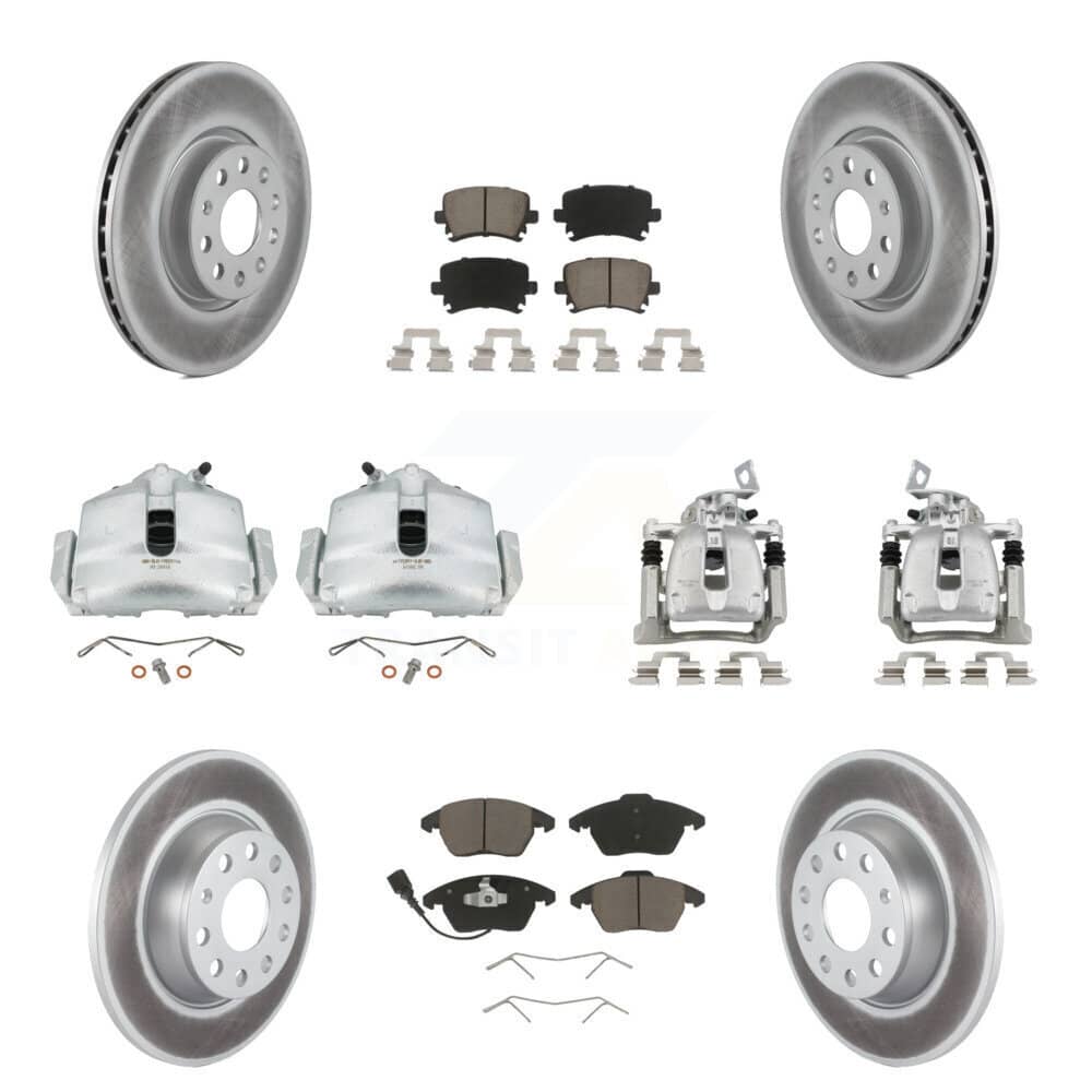 Transit Auto - KCG-100895C - Front and Rear Disc Brake Kits