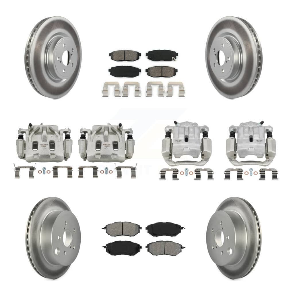 Transit Auto - KCG-100910S - Front and Rear Disc Brake Kits
