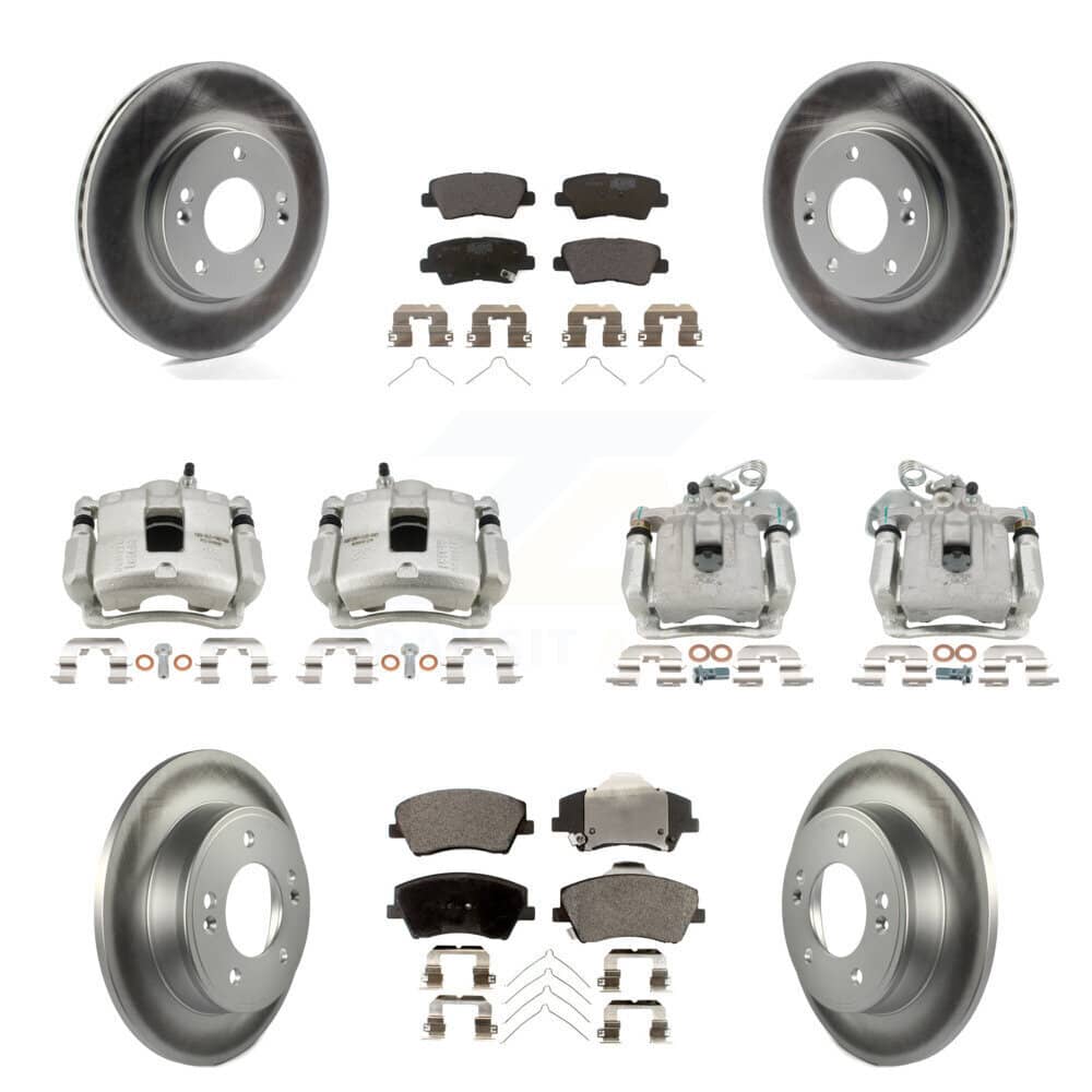 Transit Auto - KCG-100917T - Front and Rear Disc Brake Kits