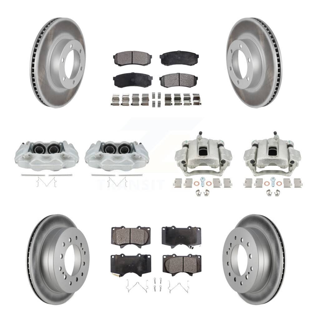 Transit Auto - KCG-100920P - Front and Rear Disc Brake Kits