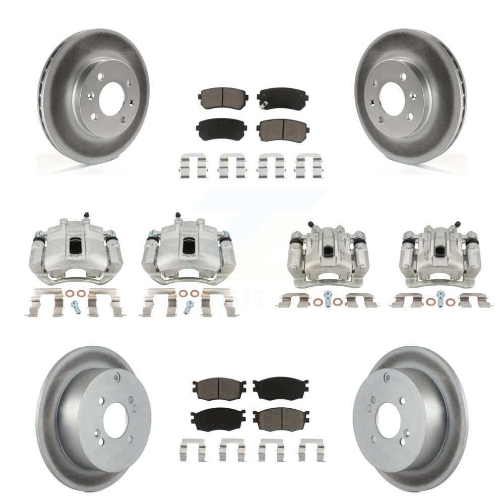 Transit Auto - KCG-100923C - Front and Rear Disc Brake Kits