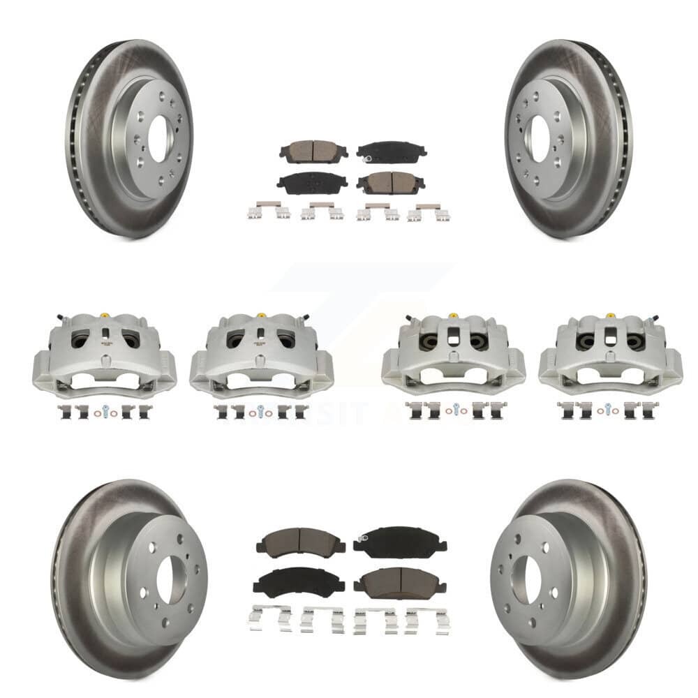 Transit Auto - KCG-100930C - Front and Rear Disc Brake Kits