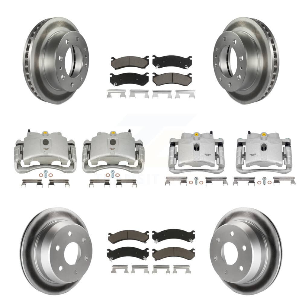 Transit Auto - KCG-100938C - Front and Rear Disc Brake Kits